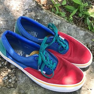 Colorful Vans Size 9.5